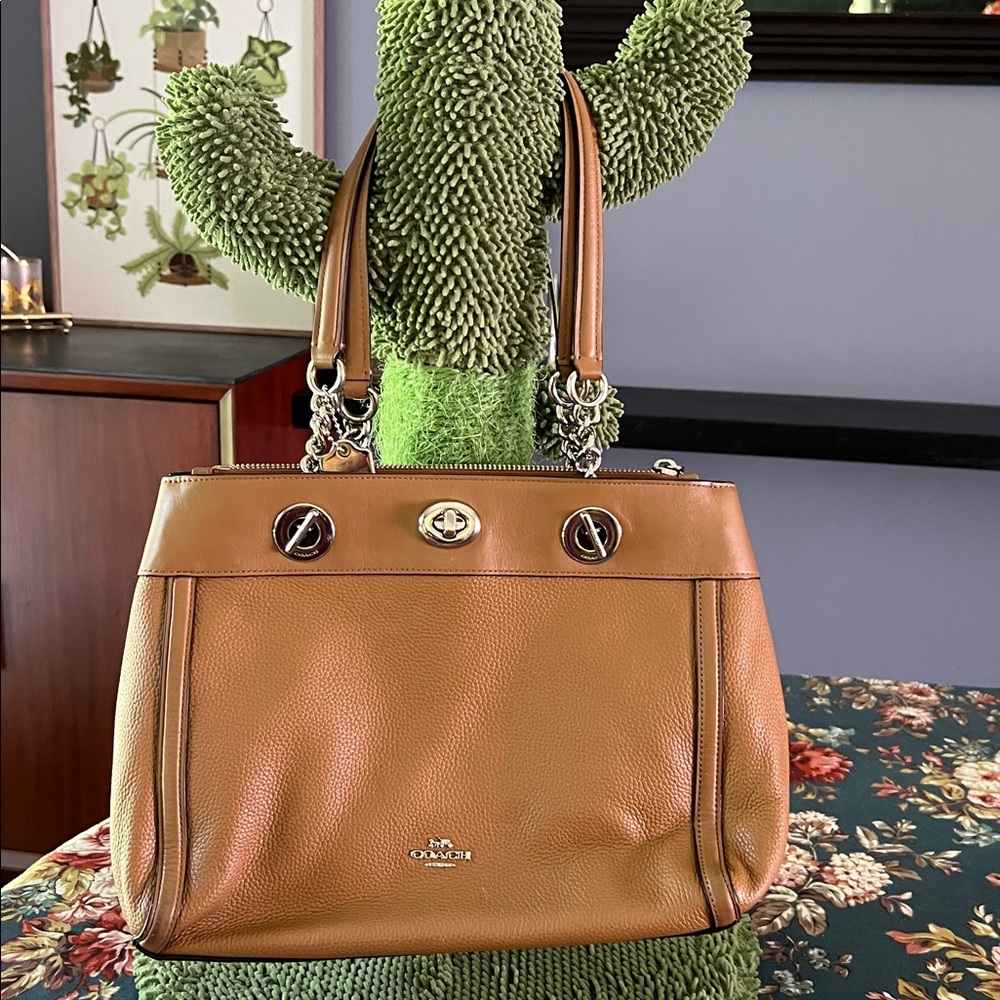 Coach 1881 Rowen Leather Shoulder Bag